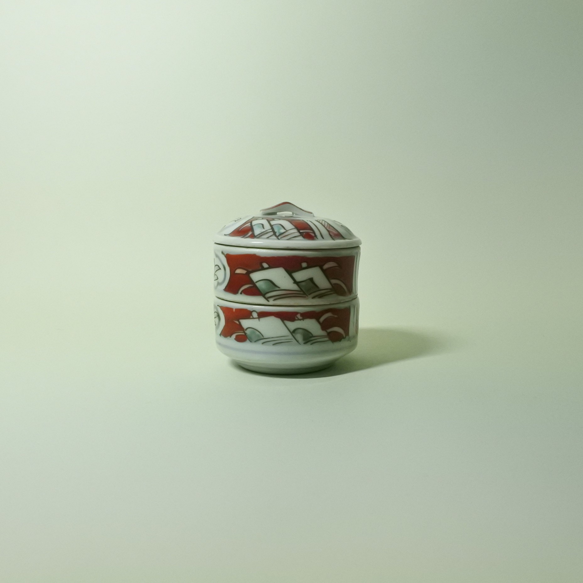 伊万里色絵小段重