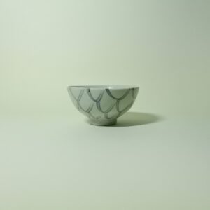 古伊万里染付くらわんか網手碗