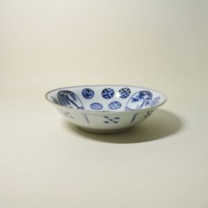 古伊万里染付丸紋鉢