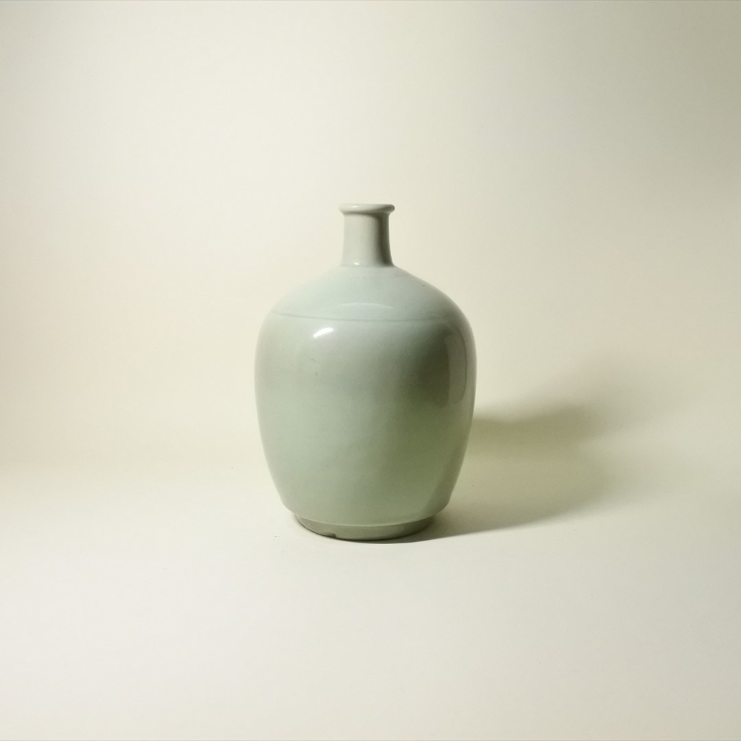 古伊万里青磁徳利